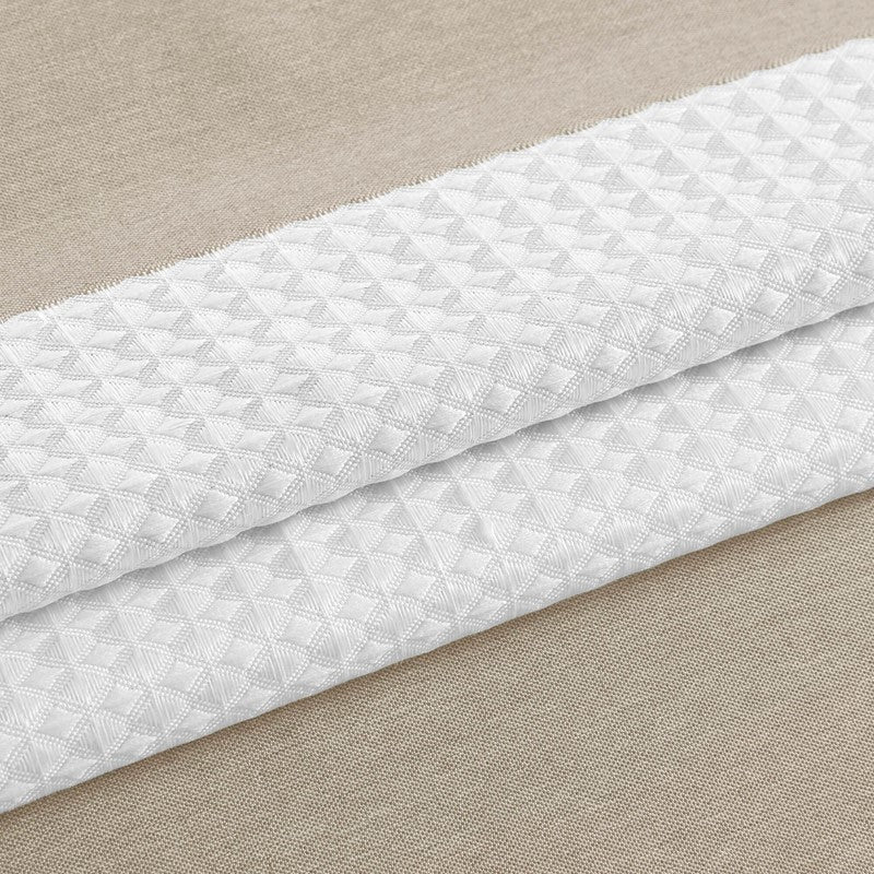 Madison Park - Spa Waffle Shower Curtain - Taupe - Quahog Bay Bedding