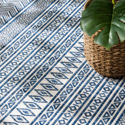 Madras Green All Over Performance Rug - Quahog Bay Bedding