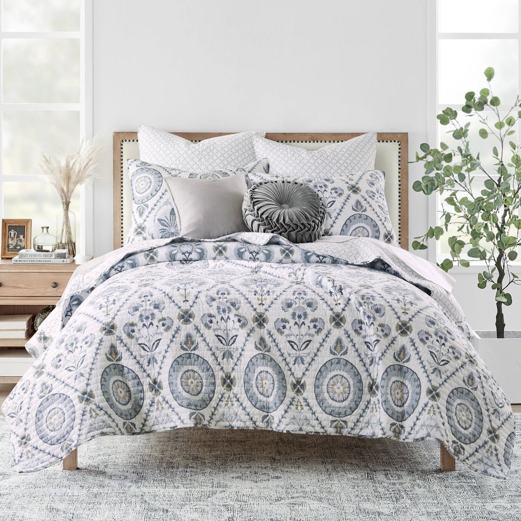 Maeve Neutral Quilt Set - Quahog Bay Bedding