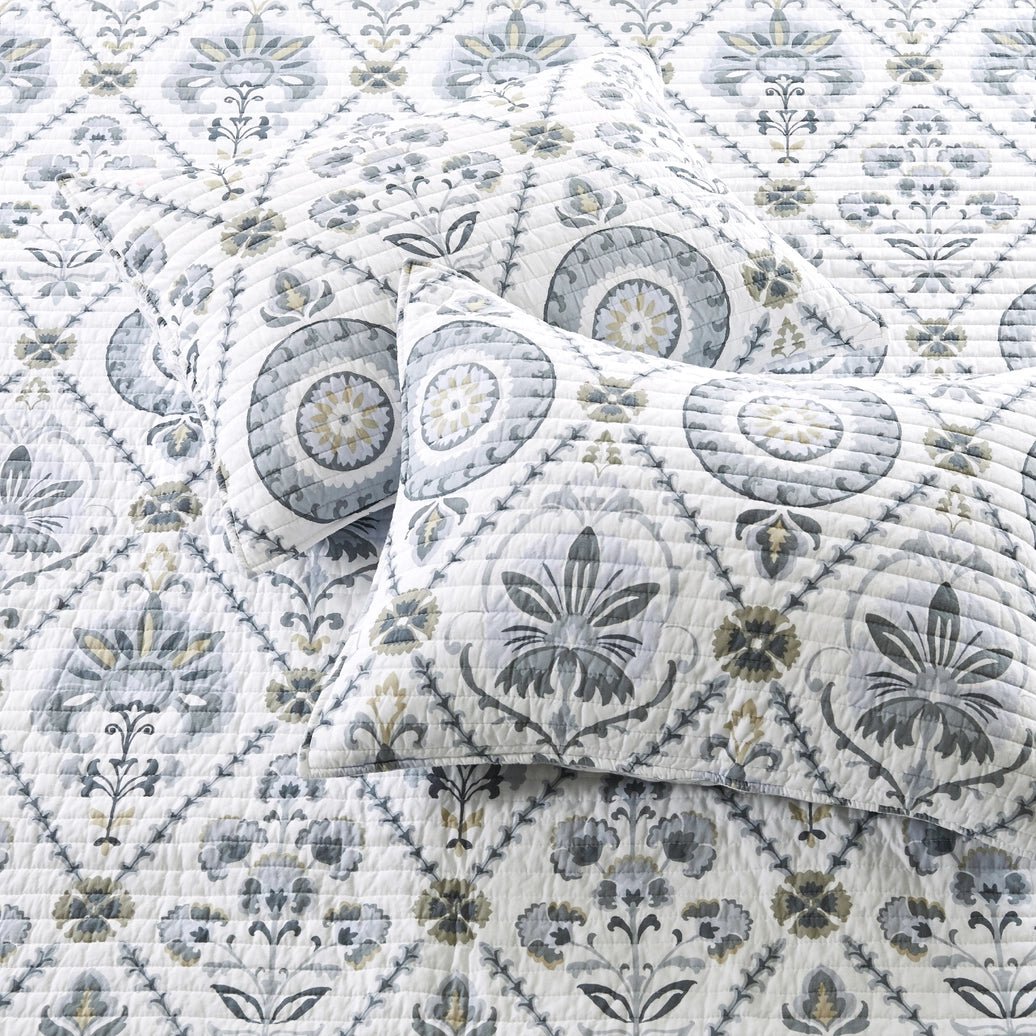 Maeve Neutral Quilt Set - Quahog Bay Bedding