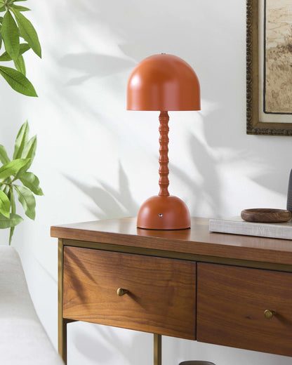 Magdagachi Orange Table Lamp - Quahog Bay Bedding