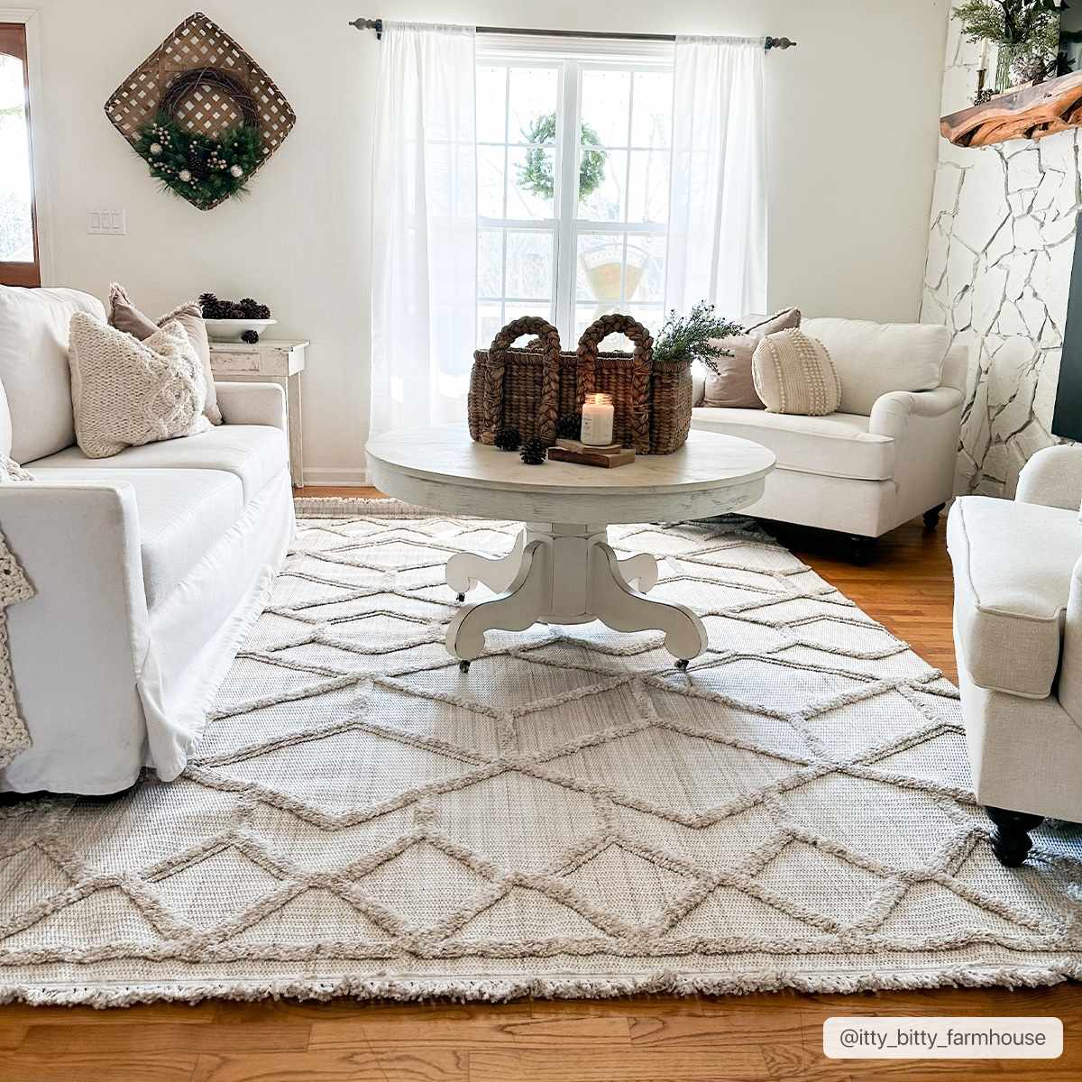 Malilinao High - Low Rustic Rug - Quahog Bay Bedding