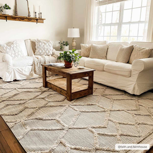 Malilinao High - Low Rustic Rug - Quahog Bay Bedding