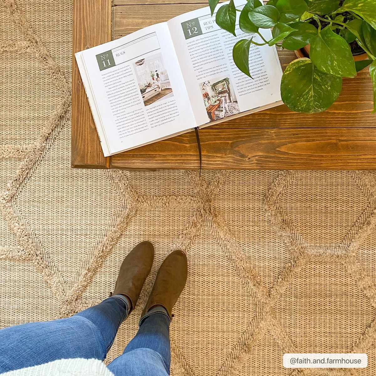 Malilinao High - Low Rustic Rug - Quahog Bay Bedding