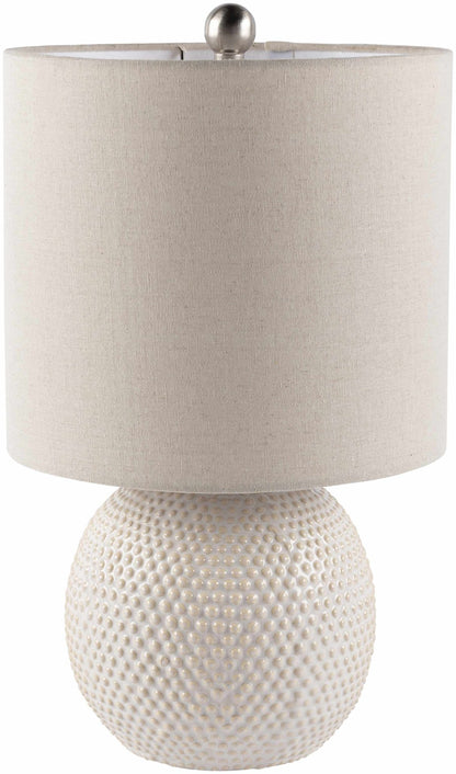 Manaloal Beige Textured Table Lamp - Quahog Bay Bedding