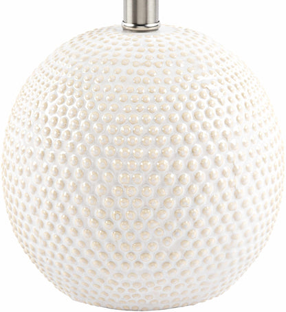 Manaloal Beige Textured Table Lamp - Quahog Bay Bedding