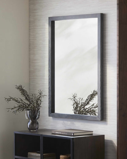 Matagalpa Black Accent Mirror - Quahog Bay Bedding