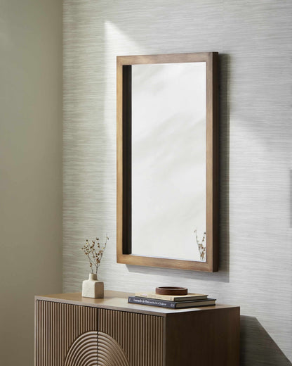 Matagalpa Camel Accent Mirror - Quahog Bay Bedding