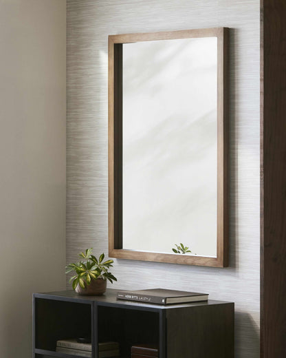 Matagalpa Camel Accent Mirror - Quahog Bay Bedding