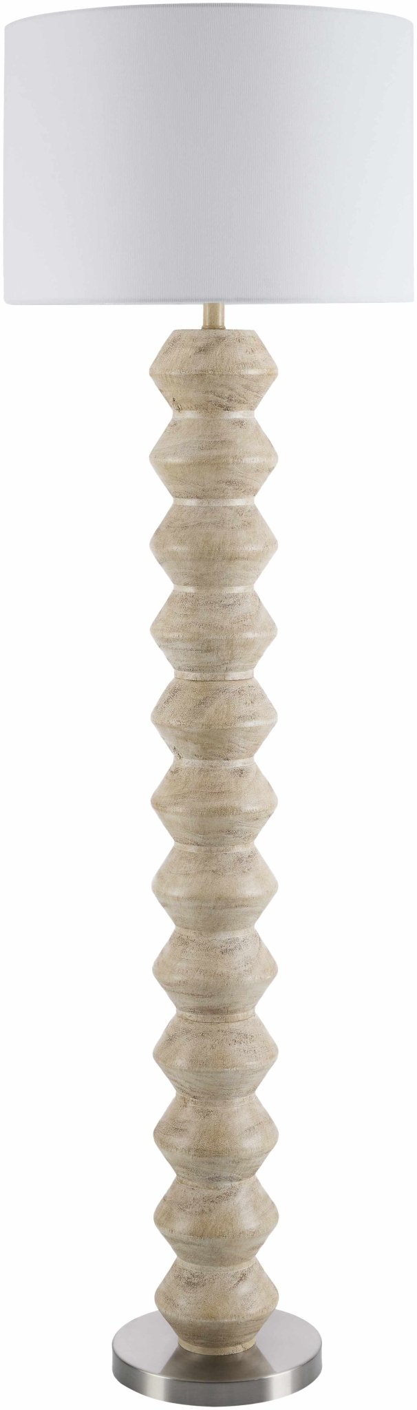 Matozinhos Ivory Floor Lamp - Quahog Bay Bedding