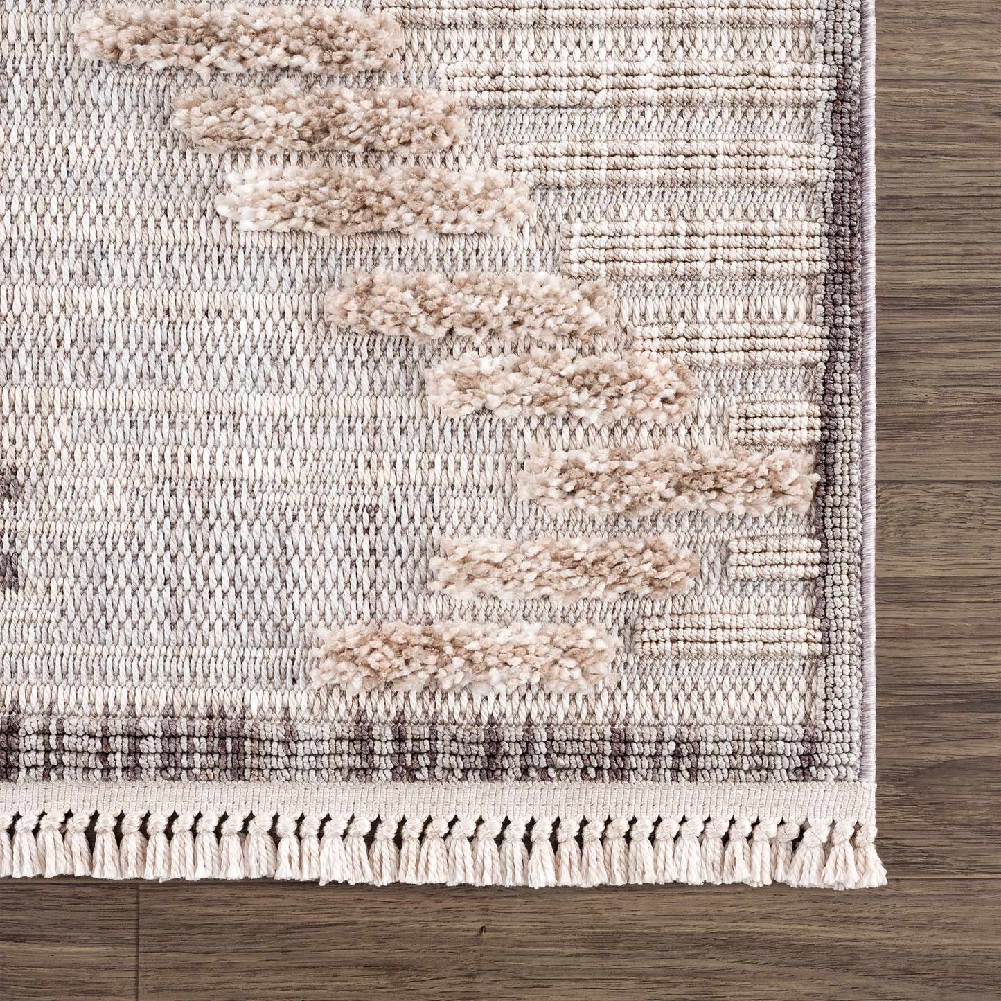 Maulawin High - Low Rustic Rug - Quahog Bay Bedding