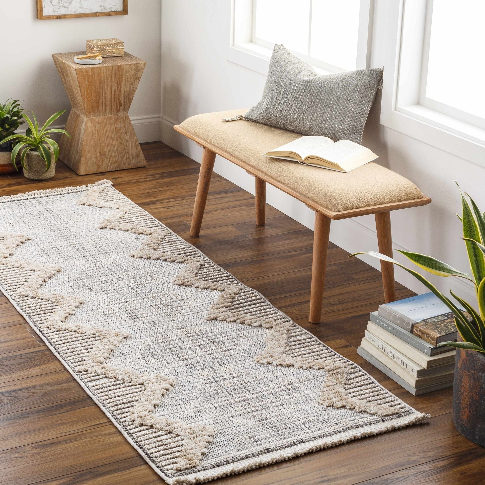 Maulawin High - Low Rustic Rug - Quahog Bay Bedding