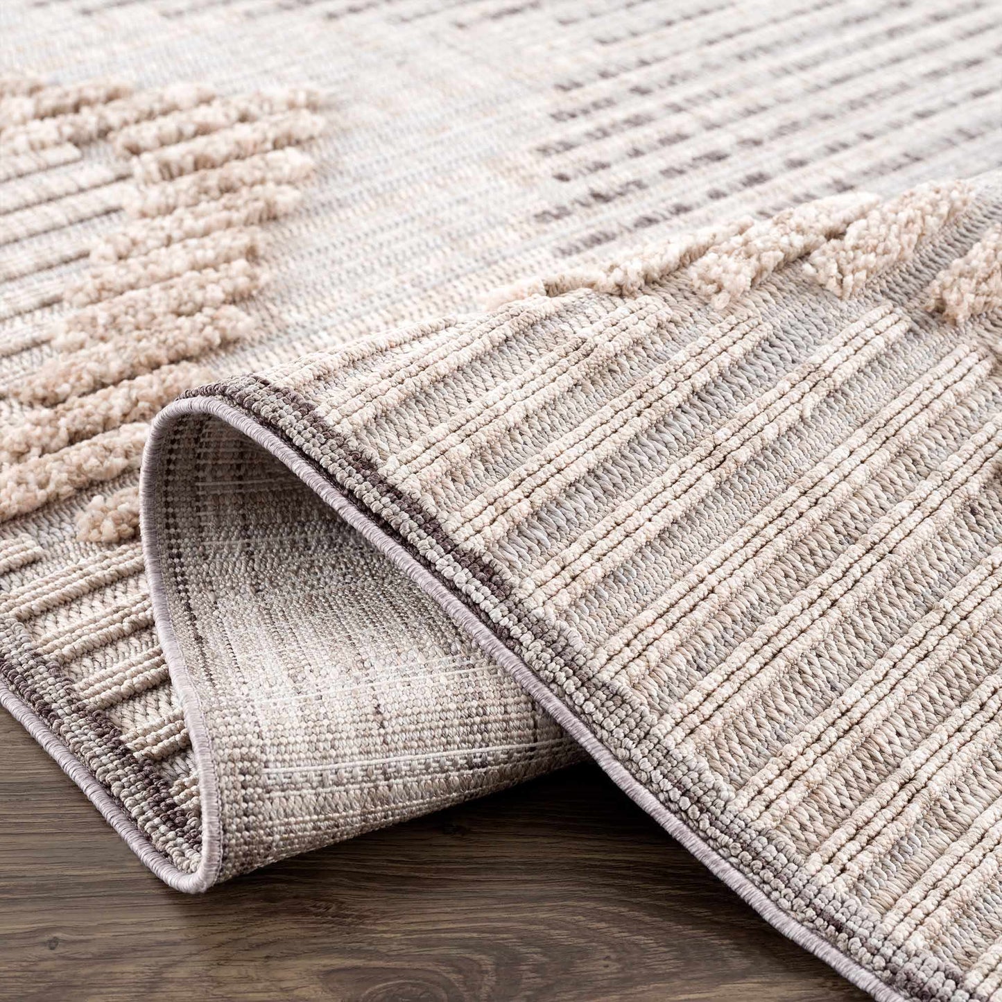 Maulawin High - Low Rustic Rug - Quahog Bay Bedding