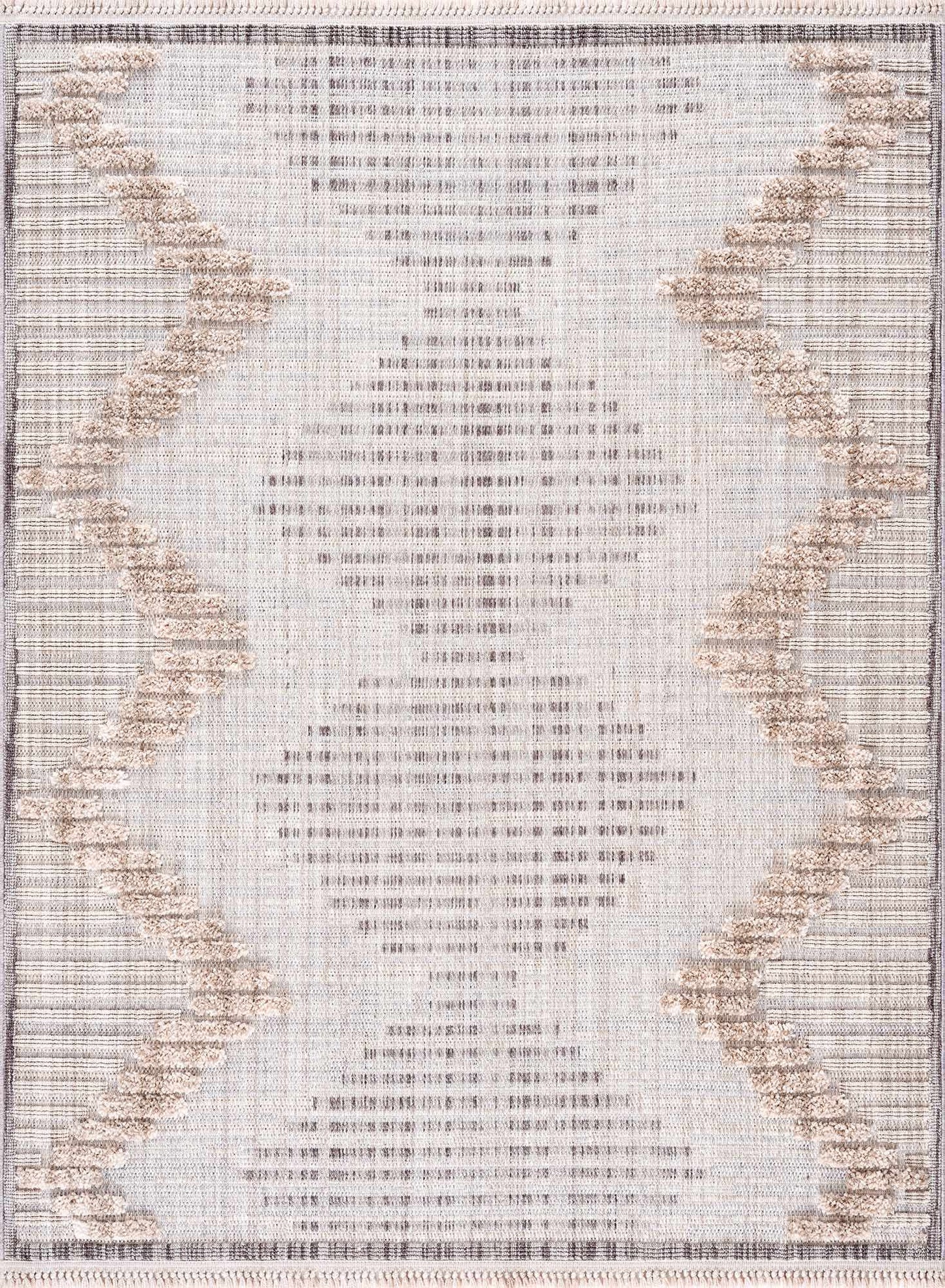 Maulawin High - Low Rustic Rug - Quahog Bay Bedding