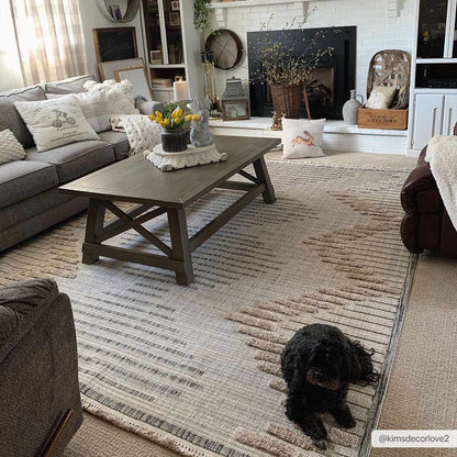 Maulawin High - Low Rustic Rug - Quahog Bay Bedding