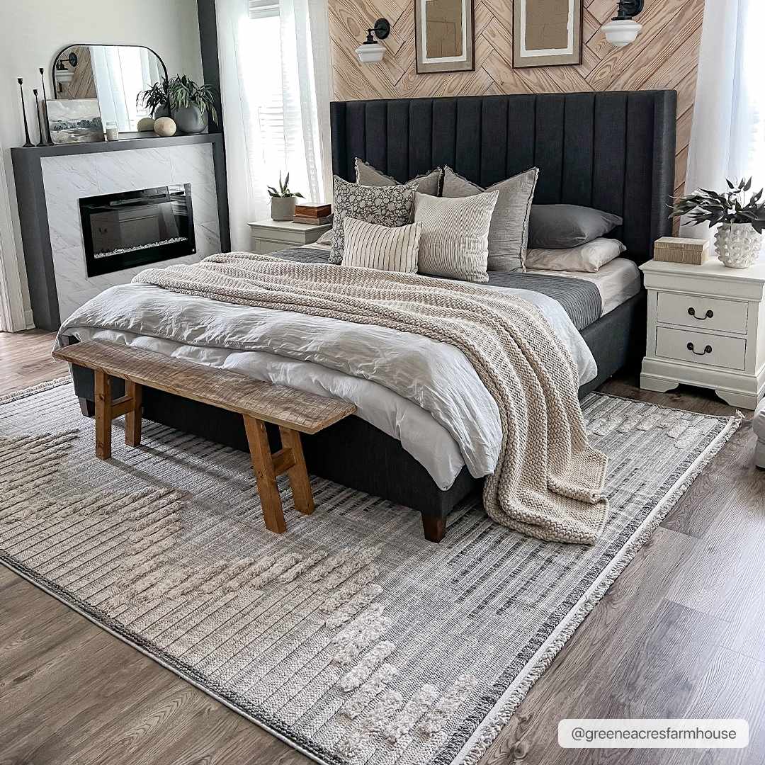 Maulawin High - Low Rustic Rug - Quahog Bay Bedding