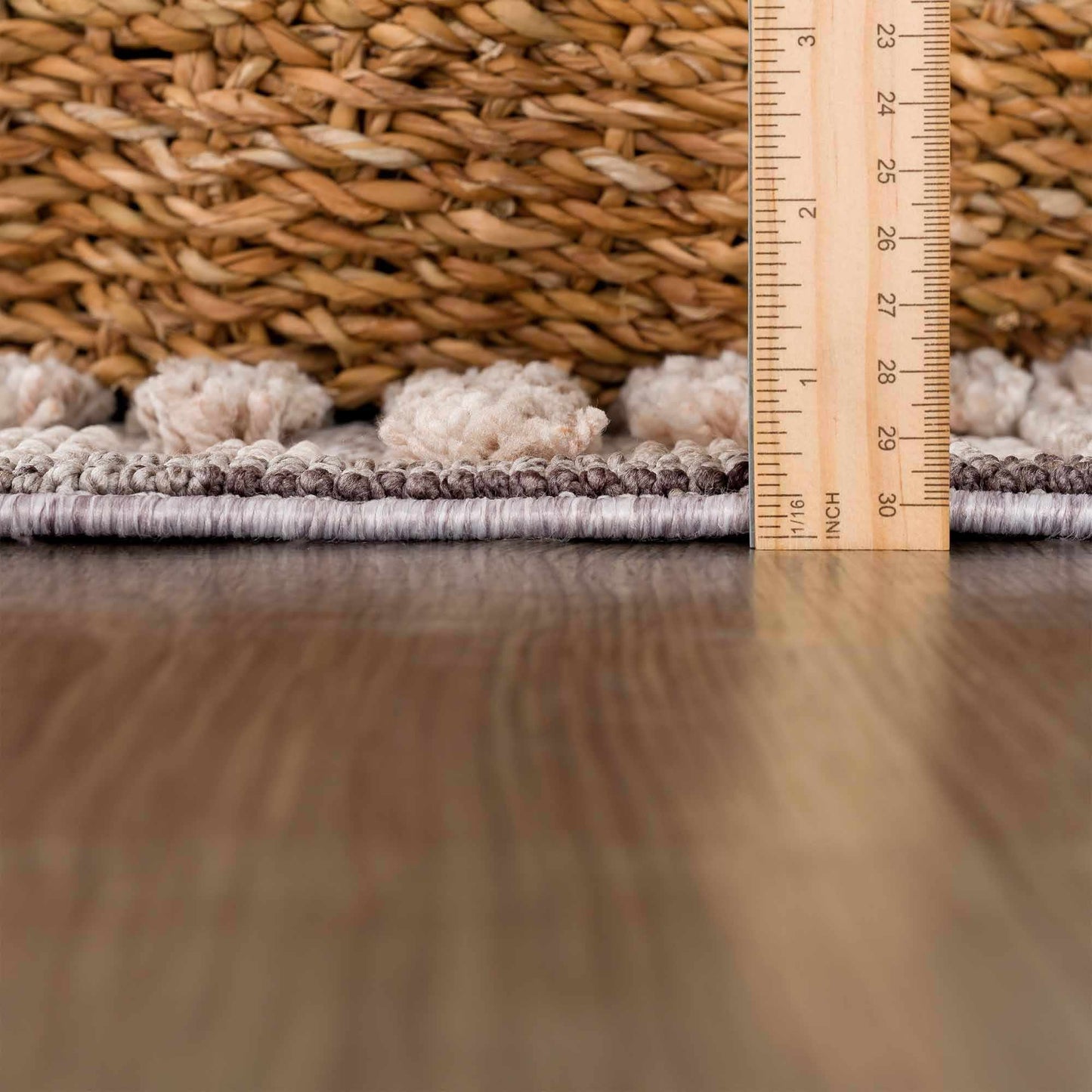Maulawin High - Low Rustic Rug - Quahog Bay Bedding