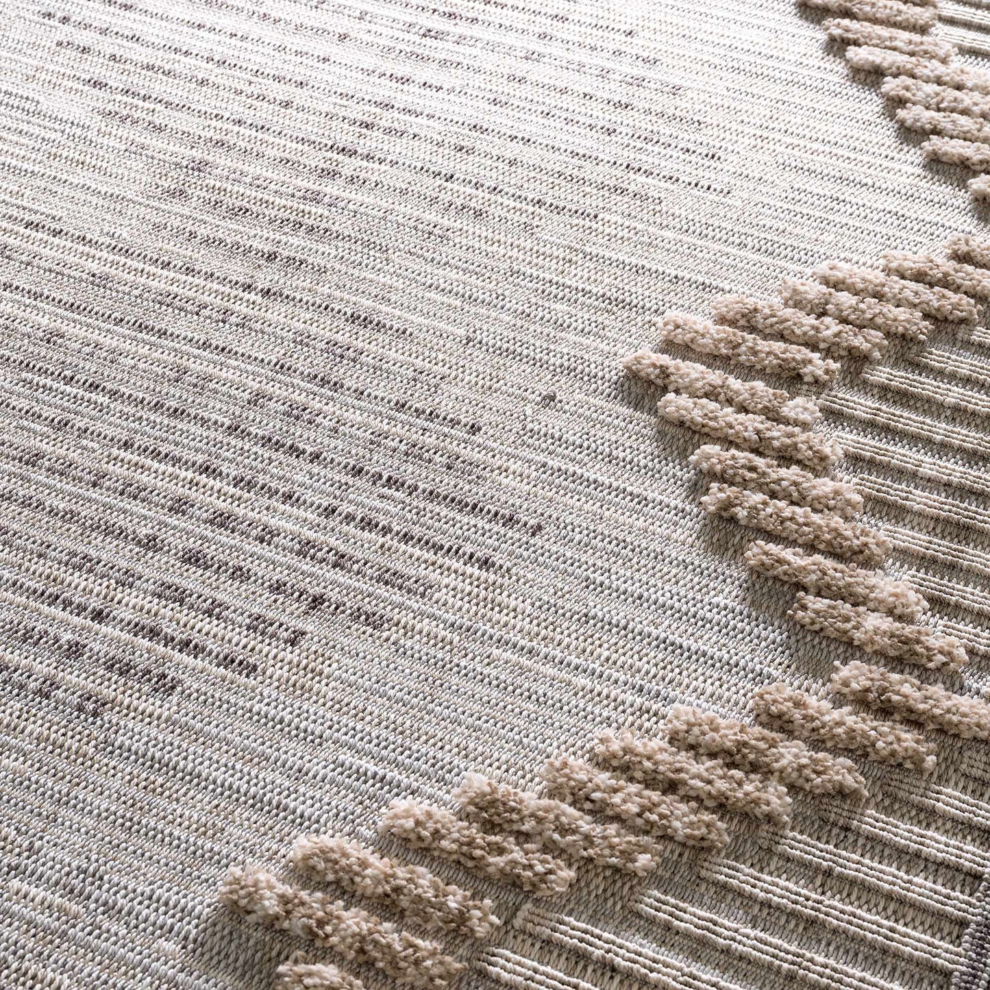 Maulawin High - Low Rustic Rug - Quahog Bay Bedding