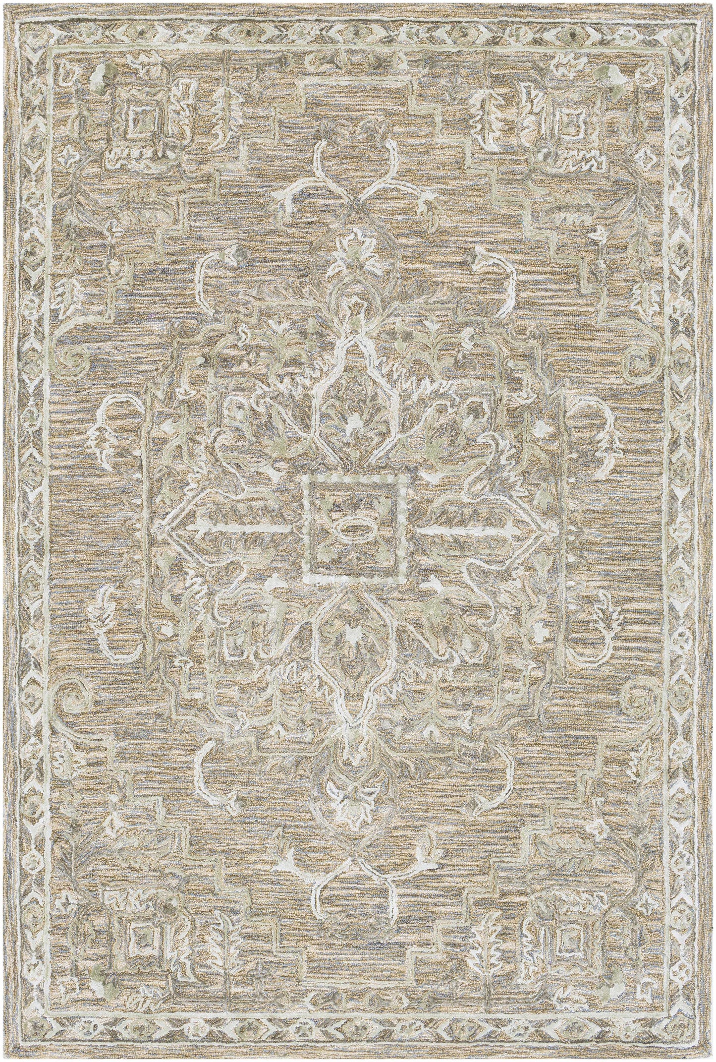 Maysville Wool & Faux Silk Rug