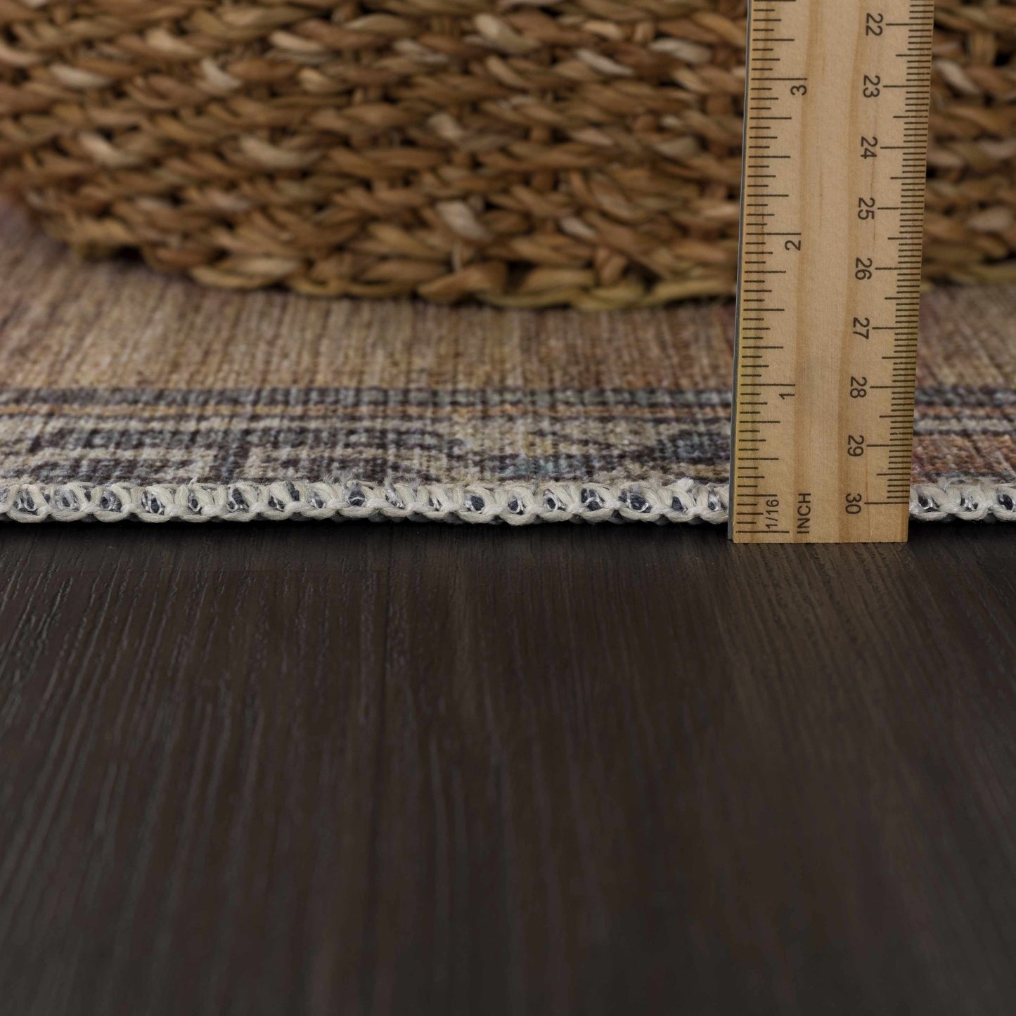 Medinah Washable Rug - Low Pile | Traditional Style - Quahog Bay Bedding