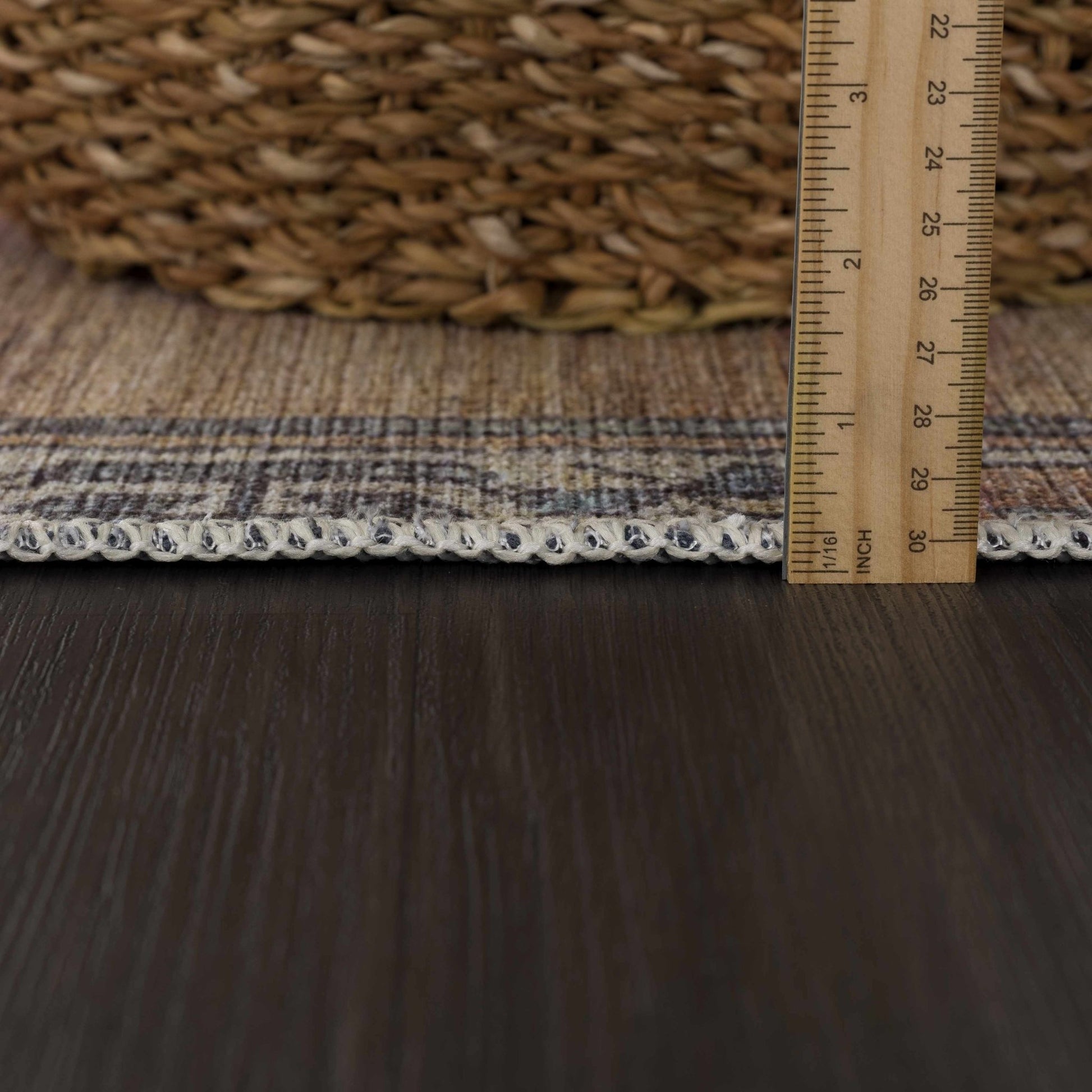 Medinah Washable Rug - Low Pile | Traditional Style - Quahog Bay Bedding