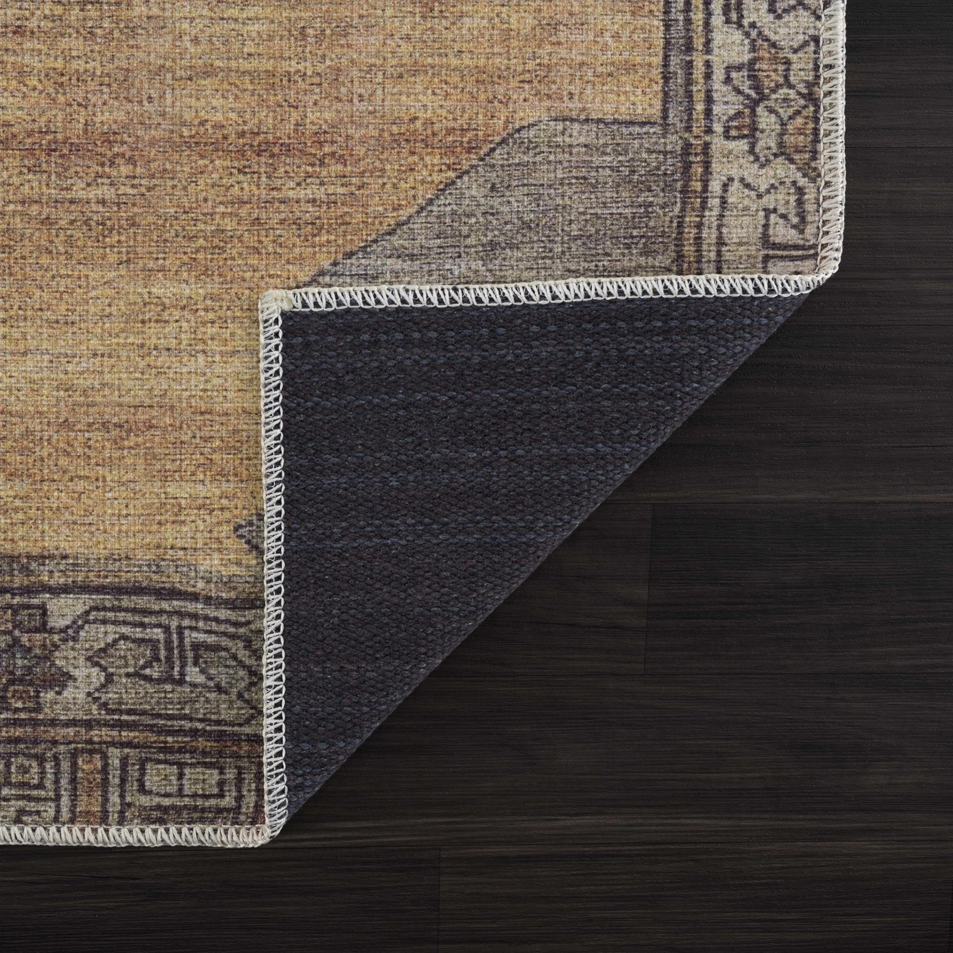 Medinah Washable Rug - Low Pile | Traditional Style - Quahog Bay Bedding