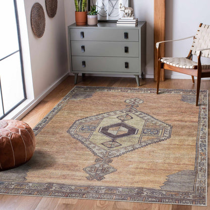 Medinah Washable Rug - Low Pile | Traditional Style - Quahog Bay Bedding