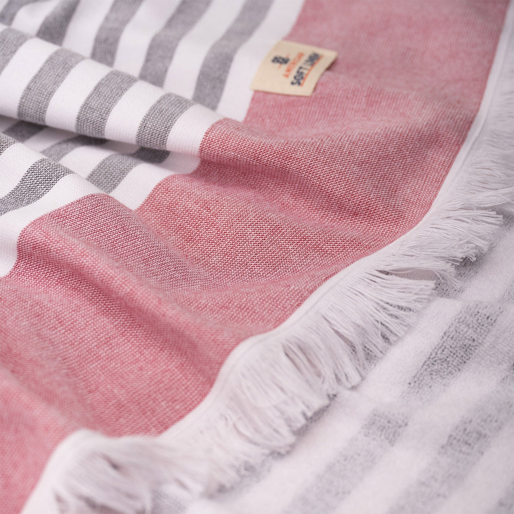 Mediterranean 100% Cotton Turkish Bath Towels - Quahog Bay Bedding