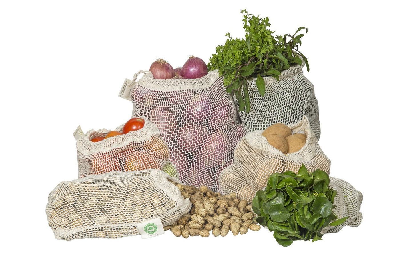 Mesh Produce Bags - Quahog Bay Bedding