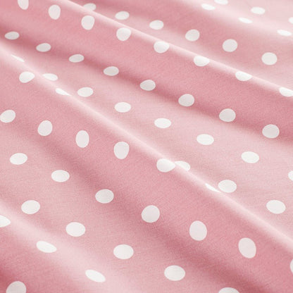 Mi Zone Pink Polka Dot Printed 100% Cotton Sheet Set - Quahog Bay Bedding