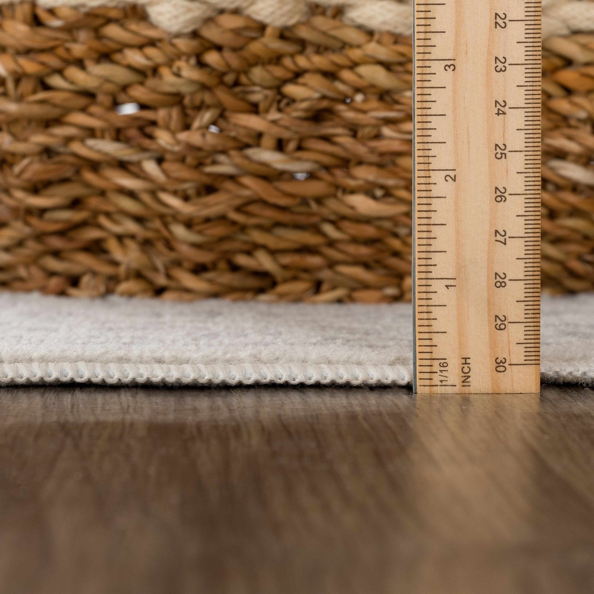 Michie Cream & Greay Area Rug - Traditional Rugs - Quahog Bay Bedding