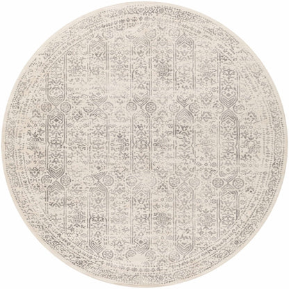 Michie Cream & Greay Area Rug - Traditional Rugs - Quahog Bay Bedding