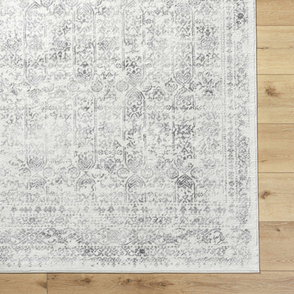 Michie Cream & Greay Area Rug - Traditional Rugs - Quahog Bay Bedding