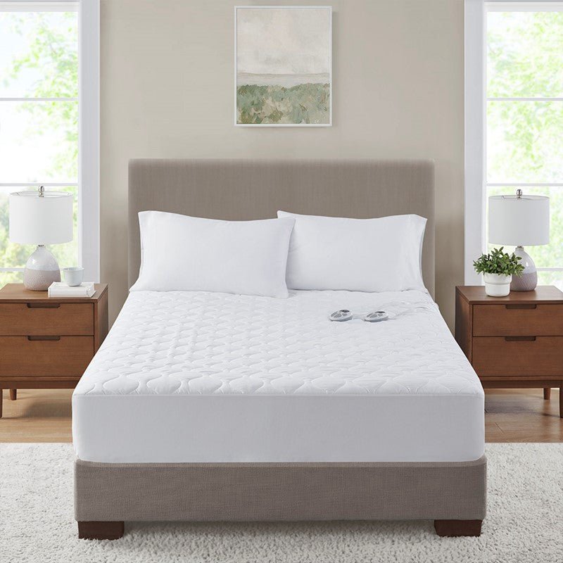 Microfiber Heated Mattress Pad - Quahog Bay Bedding