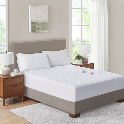 Microfiber Heated Mattress Pad - Quahog Bay Bedding
