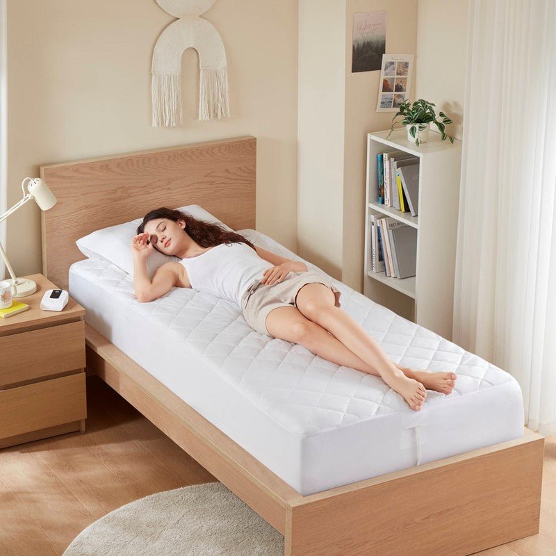 Microfiber Zoned Heated Mattress Pad - Quahog Bay Bedding