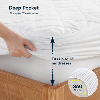 Microfiber Zoned Heated Mattress Pad - Quahog Bay Bedding