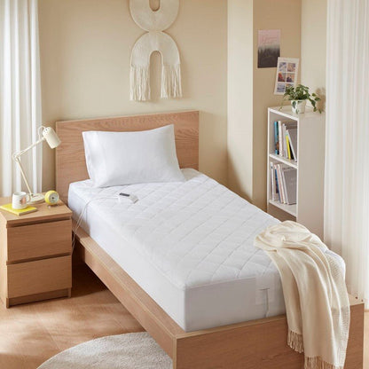 Microfiber Zoned Heated Mattress Pad - Quahog Bay Bedding