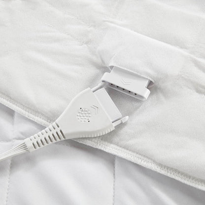 Microfiber Zoned Heated Mattress Pad - Quahog Bay Bedding