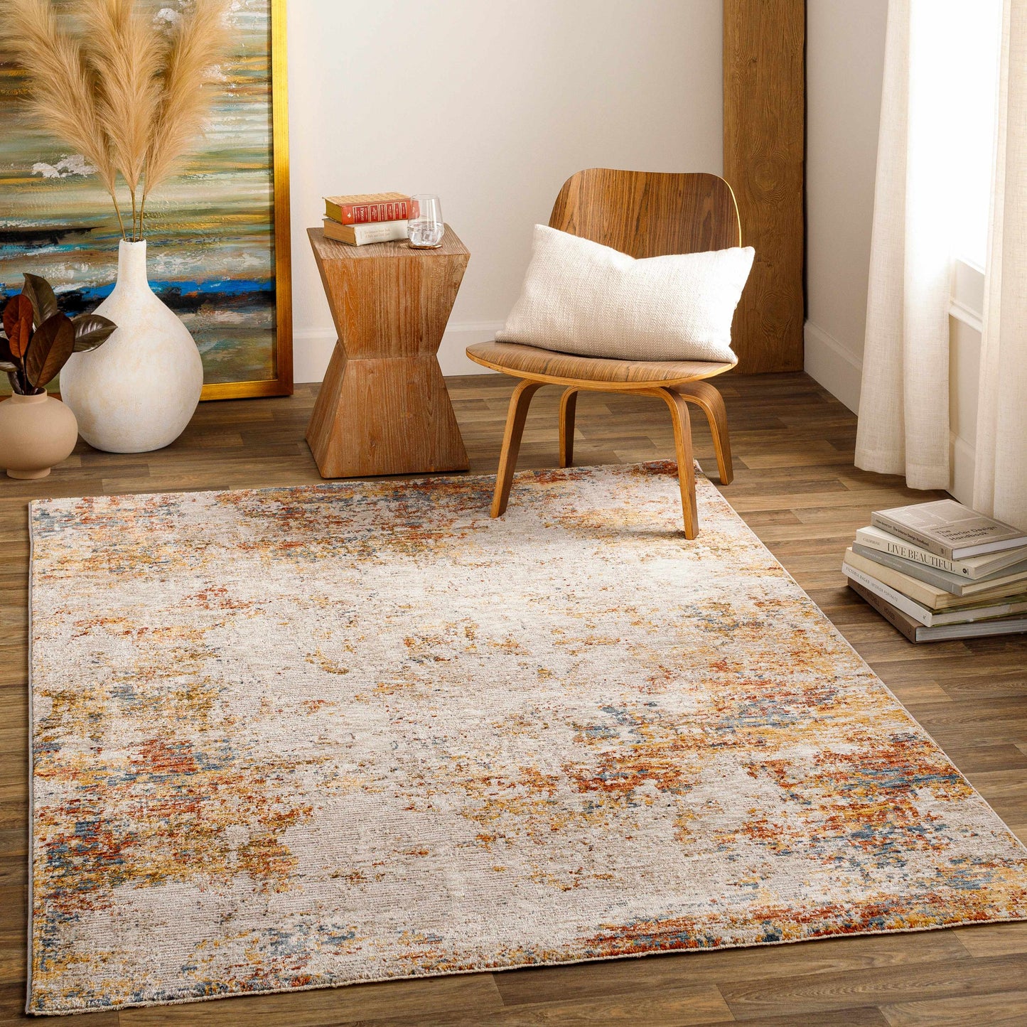 Middelburg Rock Pattern Luxe Area Rug