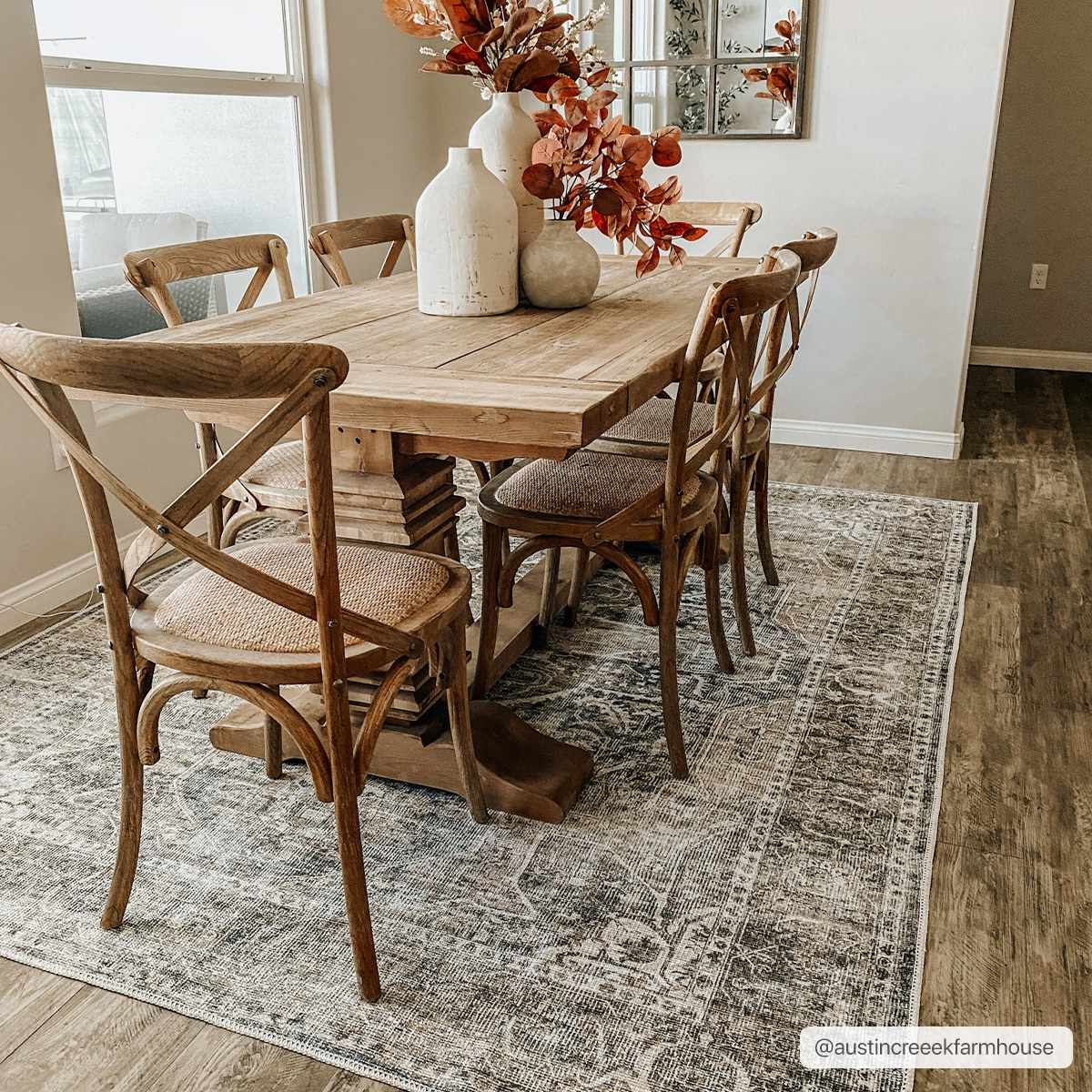 Mignon Washable Area Rug - Quahog Bay Bedding