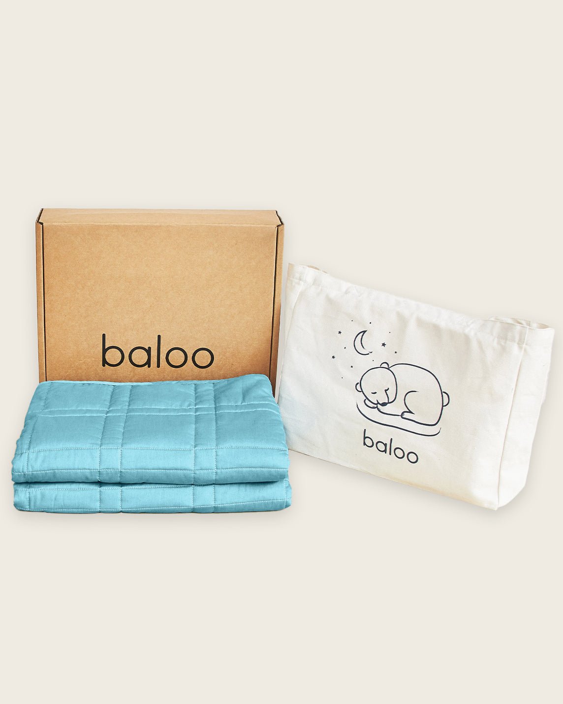 Mini Weighted Blanket 100% Cotton | Luxurious And Just The Right Size - Quahog Bay Bedding