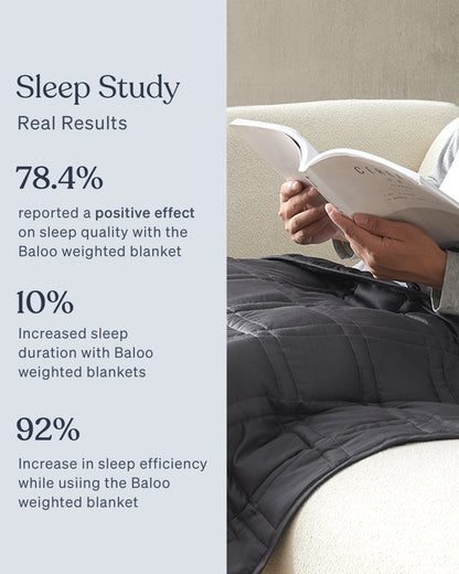 Mini Weighted Blanket 100% Cotton | Luxurious And Just The Right Size - Quahog Bay Bedding