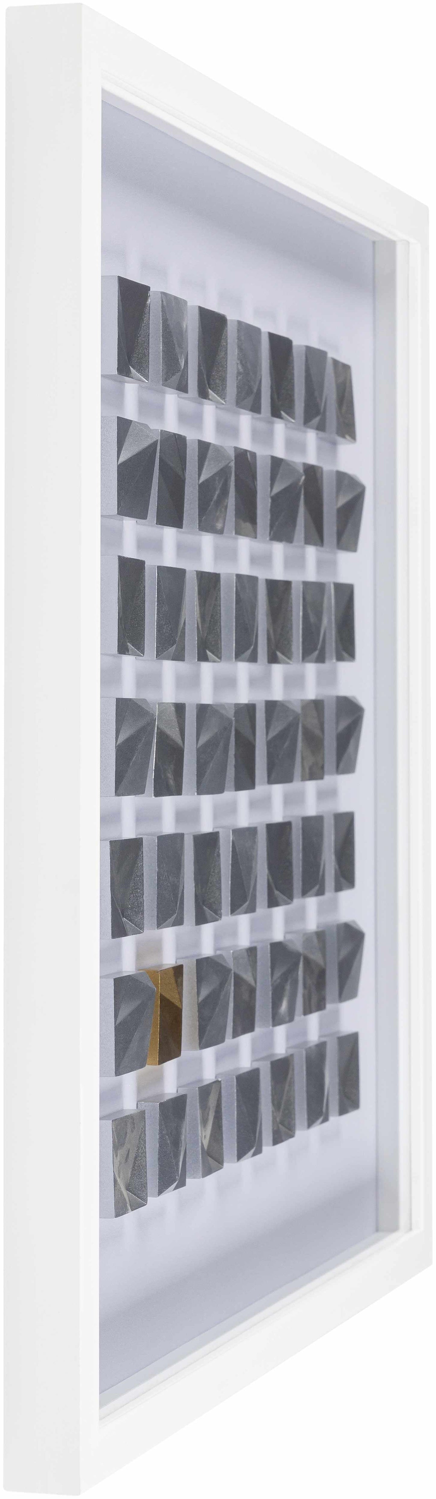 Mountainaire Silver Facet Wall Art