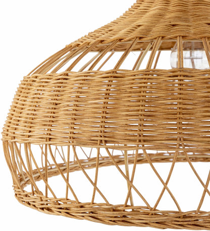 Moijabana Rattan Pendant Light - Quahog Bay Bedding