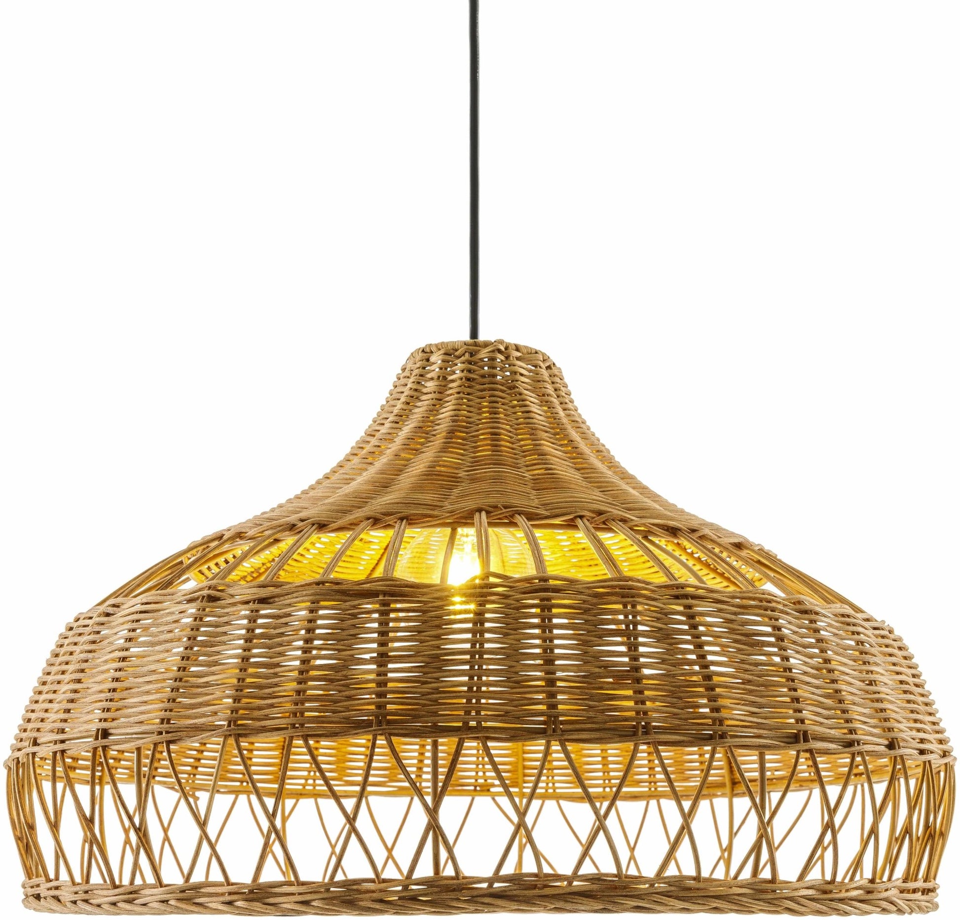 Moijabana Rattan Pendant Light - Quahog Bay Bedding
