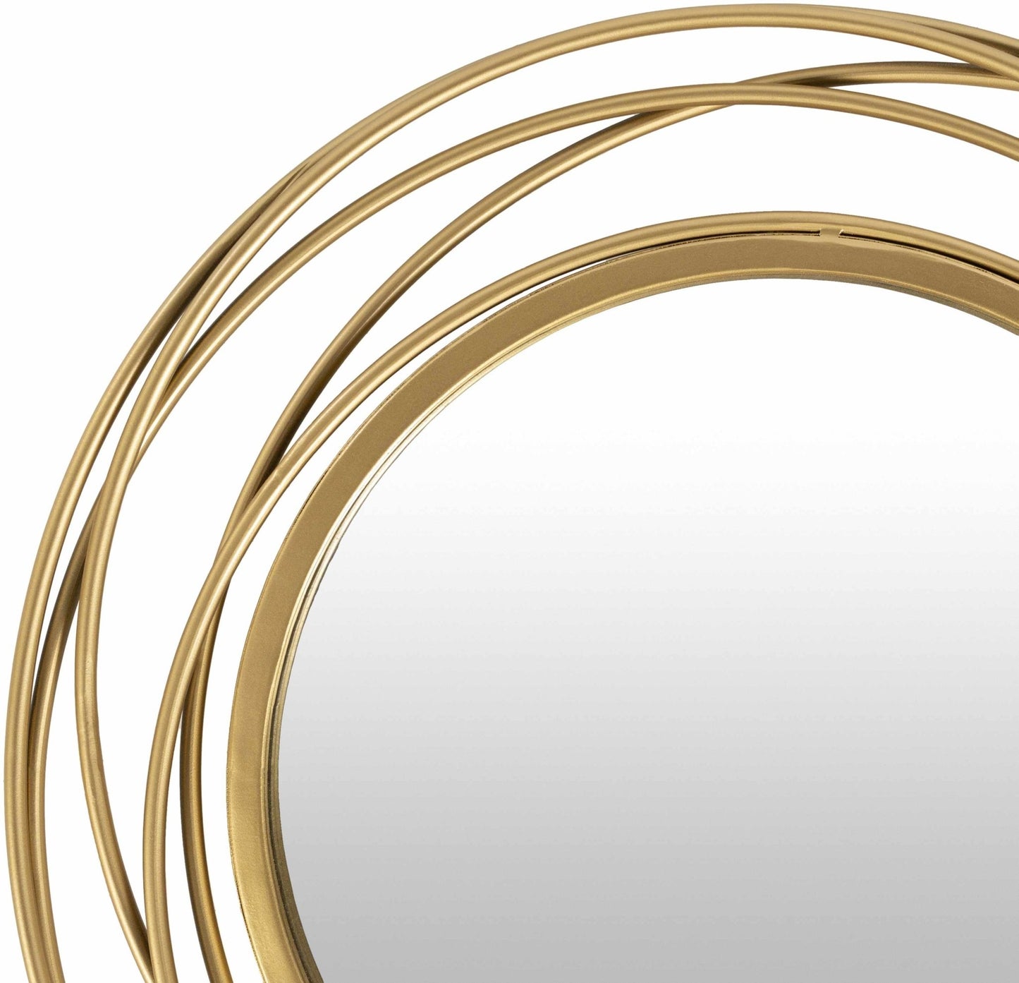 Monamon Round Rattan Mirror - Quahog Bay Bedding