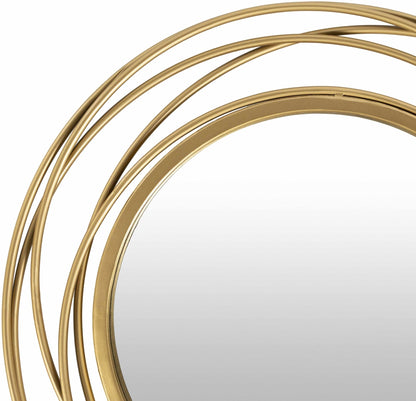 Monamon Round Rattan Mirror - Quahog Bay Bedding