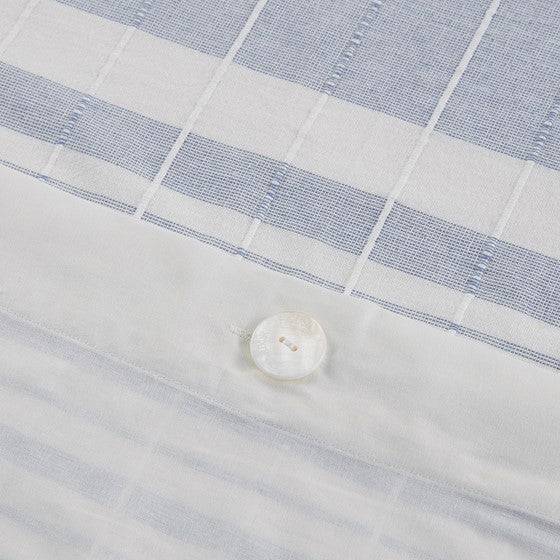 Morgan 5 Piece Cotton Jacquard Duvet Set - Quahog Bay Bedding