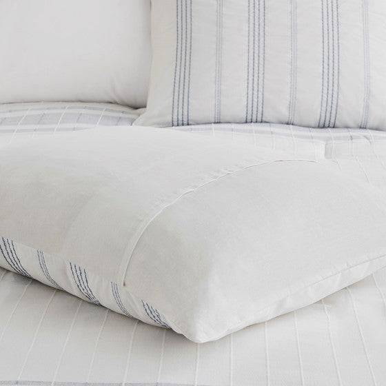 Morgan 5 Piece Cotton Jacquard Duvet Set - Quahog Bay Bedding